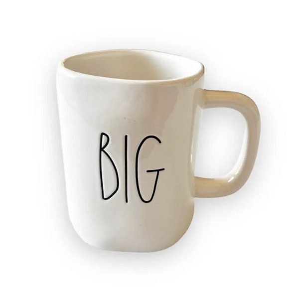 Rae Dunn Magenta BIG Classic Word Mug Coffee Tea‎ Cup SATC Just Like That HBO - Picture 1 of 7